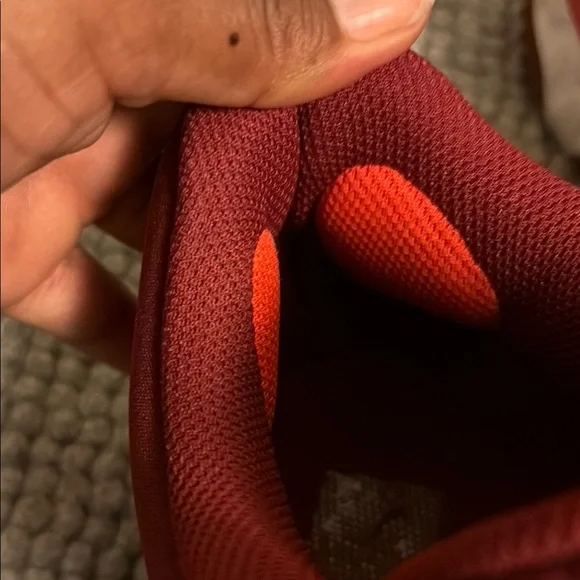 Nike Red and White Athletic Shoes